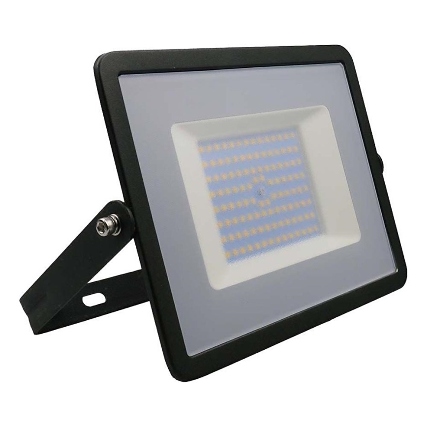 LED strålkastare LED/100W/230V 6500K IP65 svart