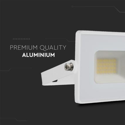 LED strålkastare LED/20W/230V 6500K IP65 vit