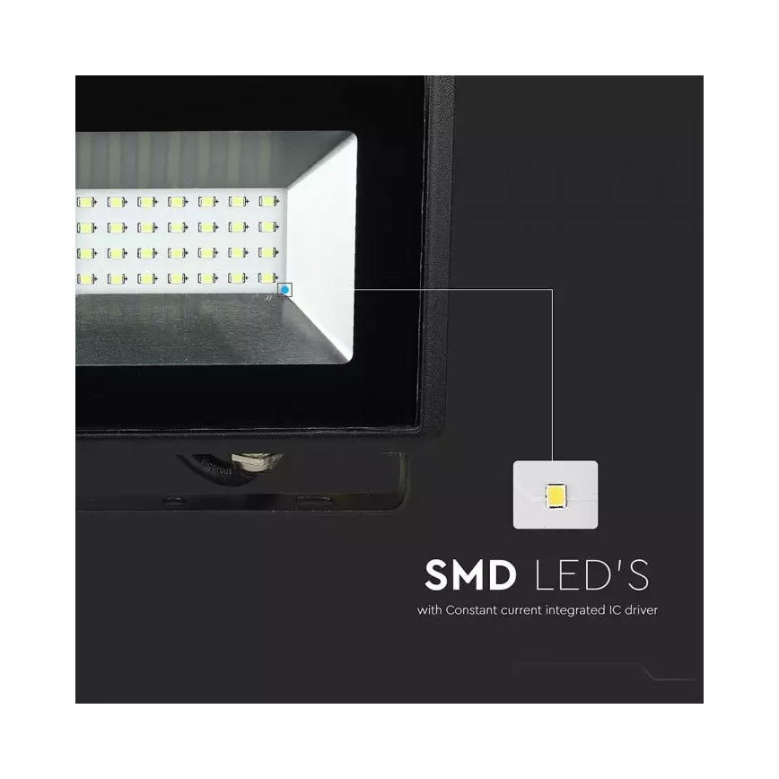 LED strålkastare  LED/20W/230V IP65 grön světlo