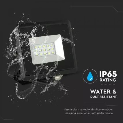 LED strålkastare  LED/20W/230V IP65 grön světlo