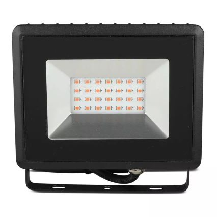 LED strålkastare LED/20W/230V IP65 rosa belysning