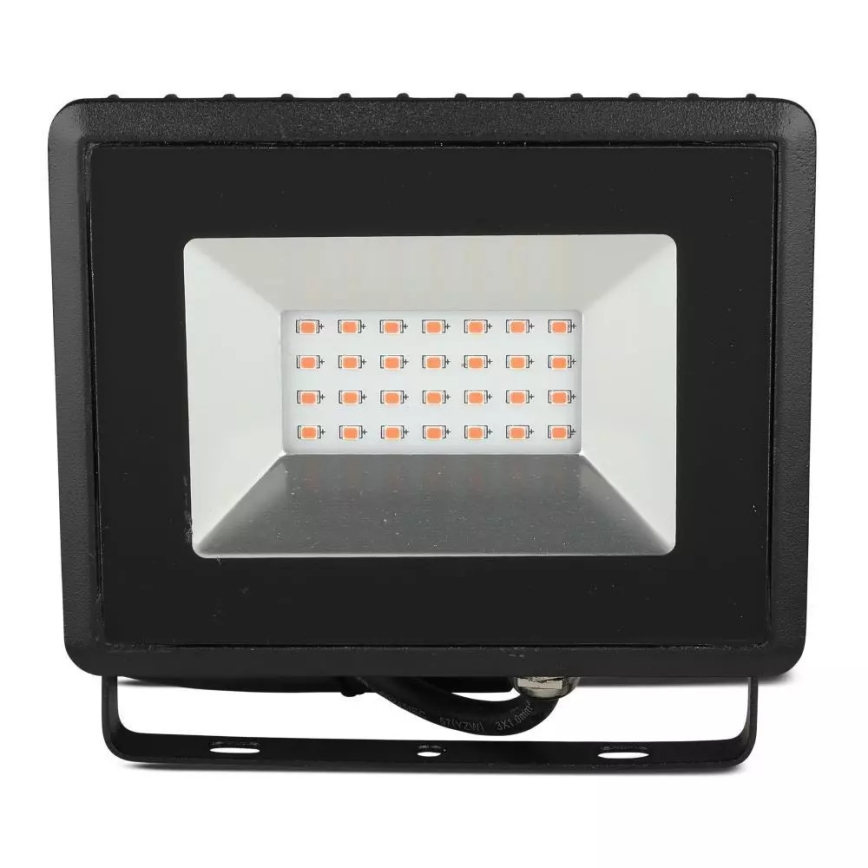 LED strålkastare LED/20W/230V IP65 rosa belysning