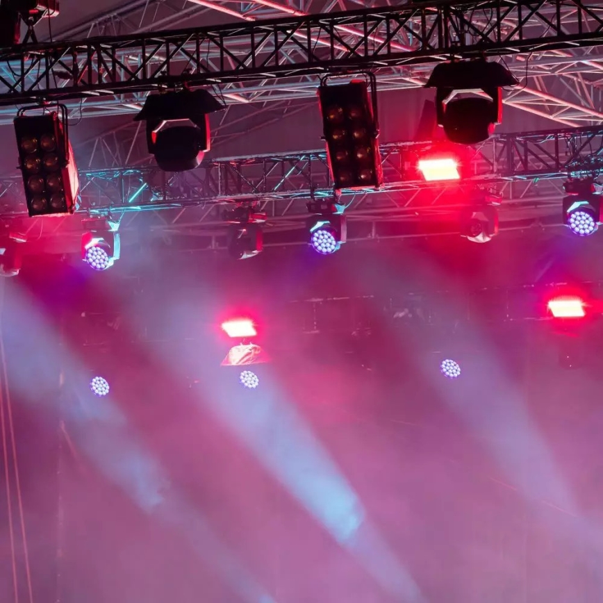LED strålkastare LED/20W/230V IP65 rosa belysning