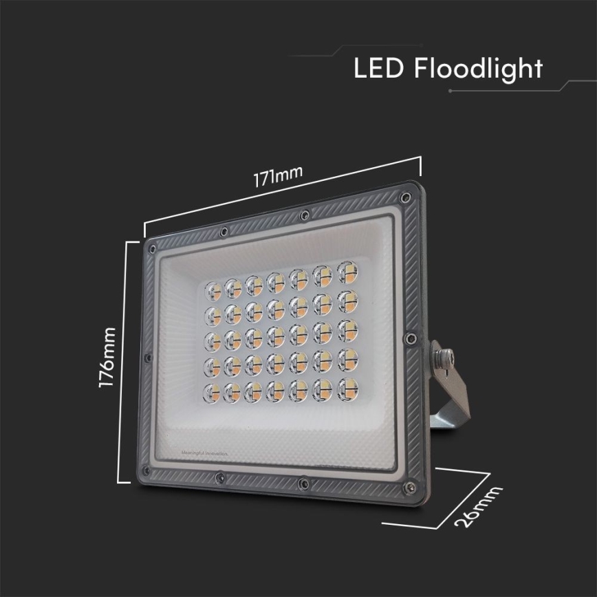 LED strålkastare LED/30W/230V IP65 3000/4000/6500K