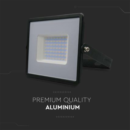 LED strålkastare LED/50W/230V 4000K IP65 svart