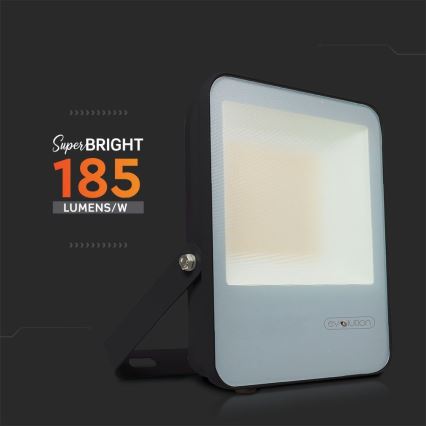 LED Strålkastare LED/50W/230V 6400K IP65 svart