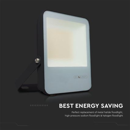 LED Strålkastare LED/50W/230V 6400K IP65 svart