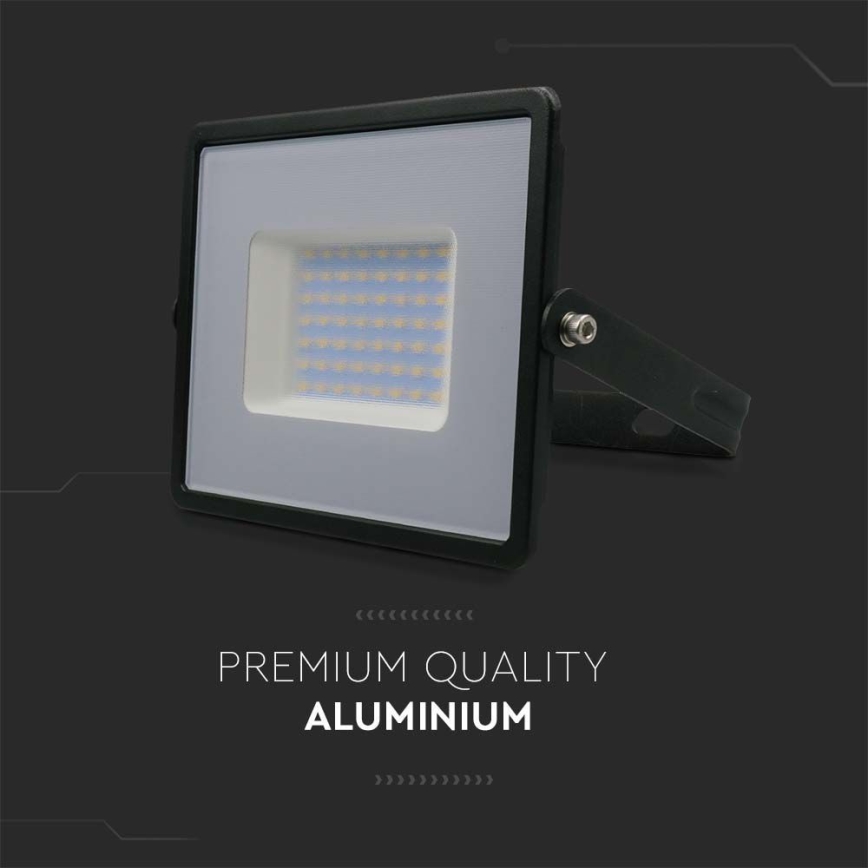 LED strålkastare LED/50W/230V 6500K IP65 svart