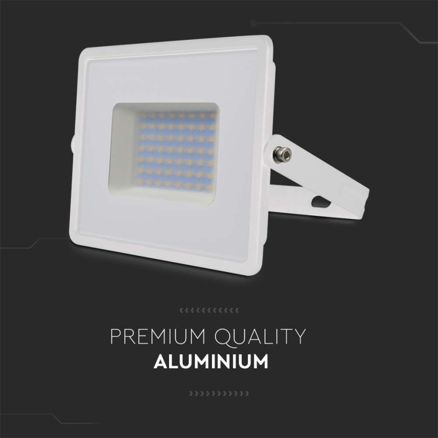 LED strålkastare LED/50W/230V 6500K IP65 vit