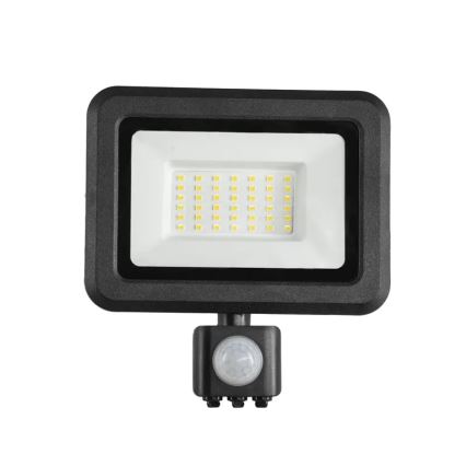 LED strålkastare med sensor LED/30W/230V 4000K IP44