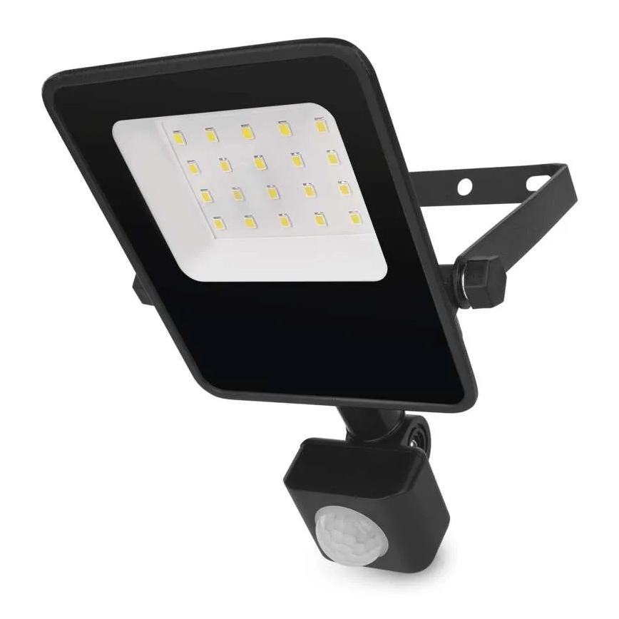 LED strålkastare med sensor VISIO LED/10W/230V 4000K IP65