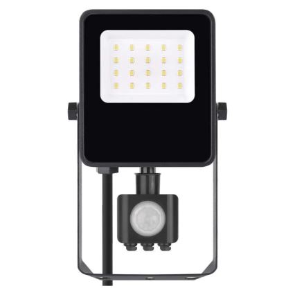 LED strålkastare med sensor VISIO LED/10W/230V 4000K IP65