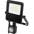 LED strålkastare med sensor VISIO LED/20W/230V 4000K IP65