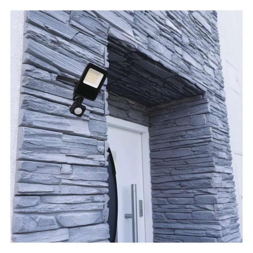 LED strålkastare med sensor VISIO LED/20W/230V 4000K IP65