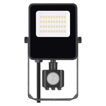 LED strålkastare med sensor VISIO LED/20W/230V 4000K IP65