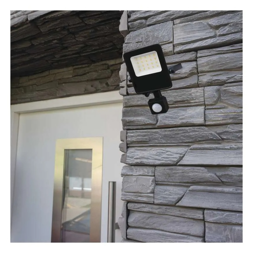 LED strålkastare med sensor VISIO LED/30W/230V 4000K IP65