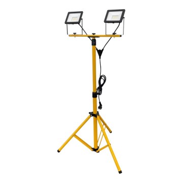 LED Strålkastare med stativ 2xLED/30W/230V IP65