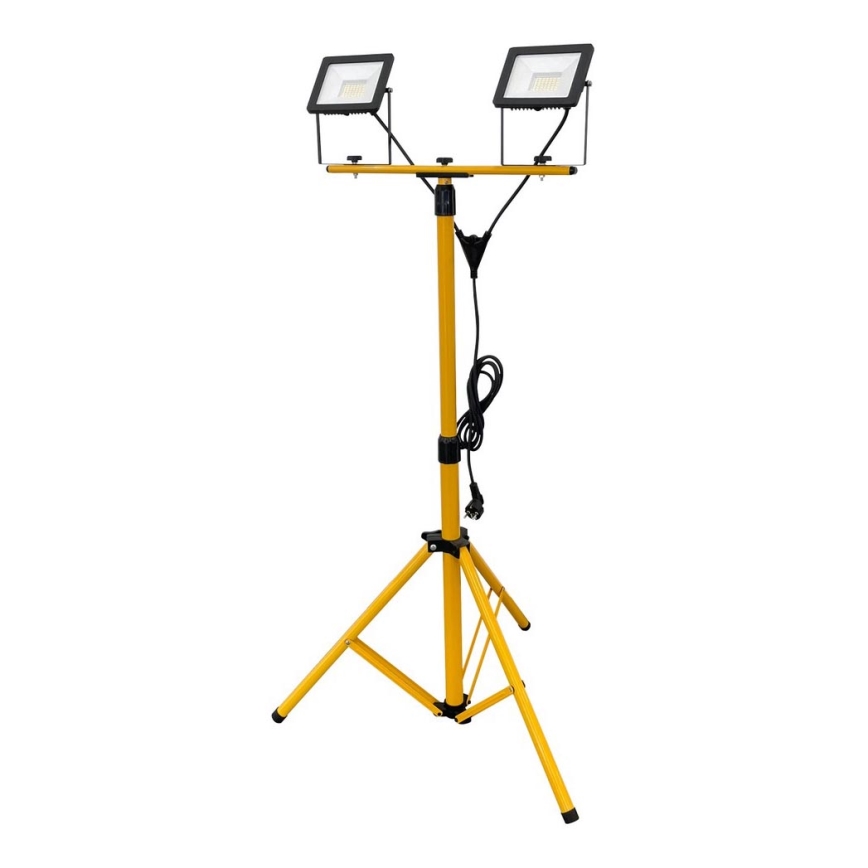 LED Strålkastare med stativ 2xLED/30W/230V IP65