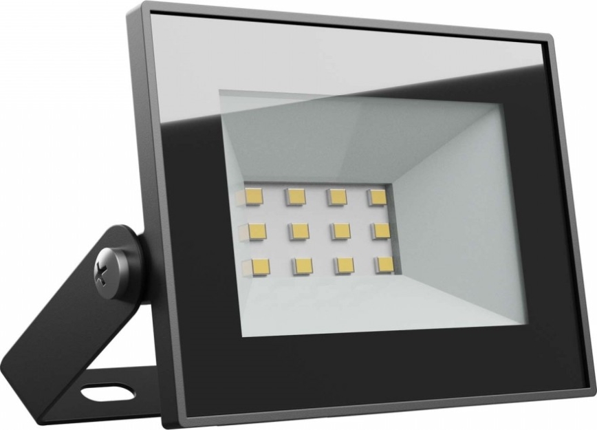 LED strålkastare NOCTIS LUX 4 LED/10W/230V 4000K IP65 svart