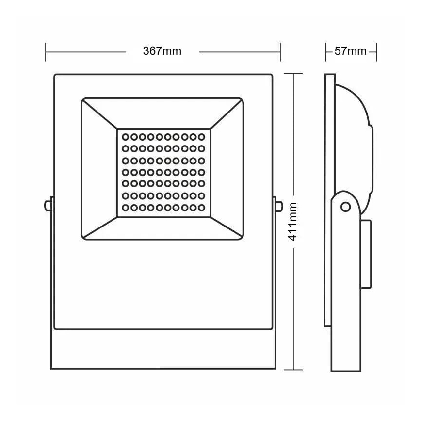 LED strålkastare PROFI PLUS LED/150W/230V 5000K IP66