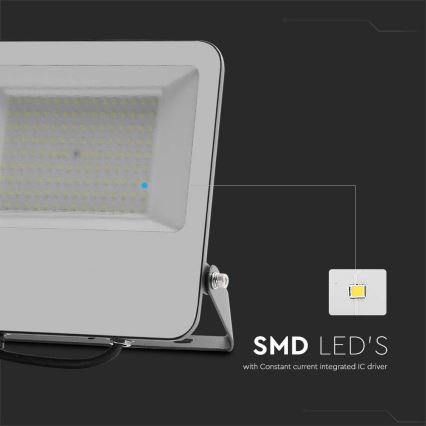 LED Strålkastare SAMSUNG CHIP LED/100W/230V 4000K IP65 svart