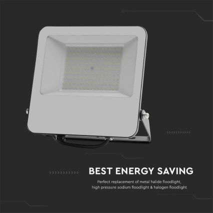 LED Strålkastare SAMSUNG CHIP LED/100W/230V 4000K IP65 svart