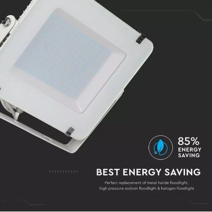 LED strålkastare  SAMSUNG CHIP LED/150W/230V 3000K IP65 vit 