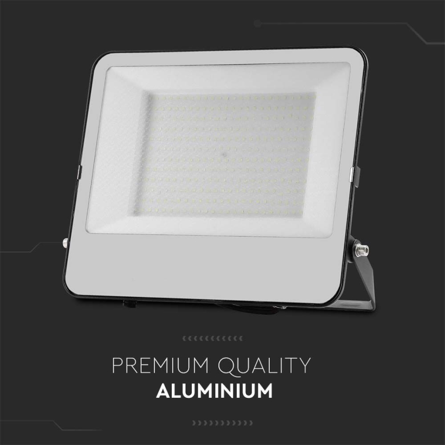 LED Strålkastare SAMSUNG CHIP LED/200W/230V 4000K IP65 svart