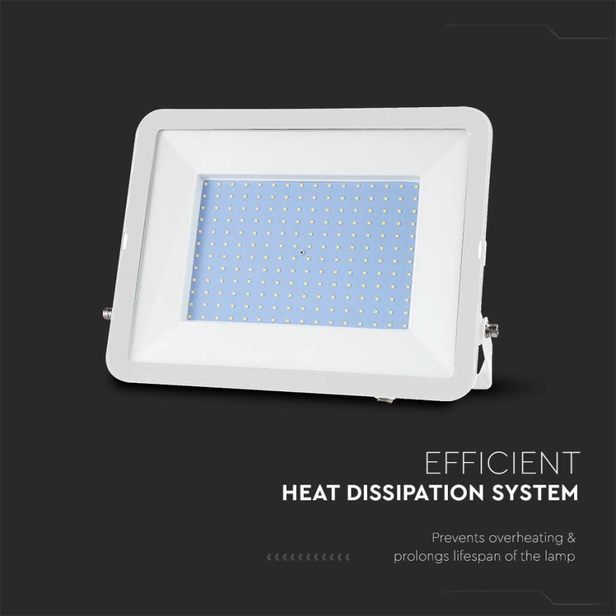 LED strålkastare SAMSUNG CHIP LED/300W/230V 6500K IP65 vit