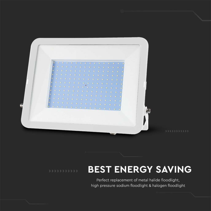 LED strålkastare SAMSUNG CHIP LED/300W/230V 6500K IP65 vit