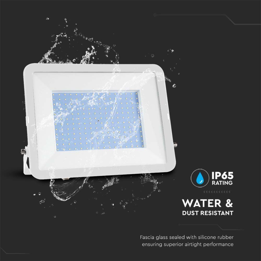 LED strålkastare SAMSUNG CHIP LED/300W/230V 6500K IP65 vit