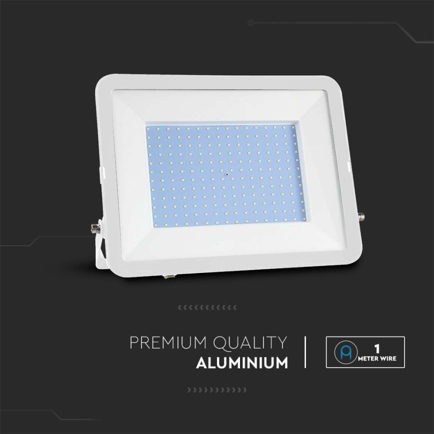 LED strålkastare SAMSUNG CHIP LED/300W/230V 6500K IP65 vit