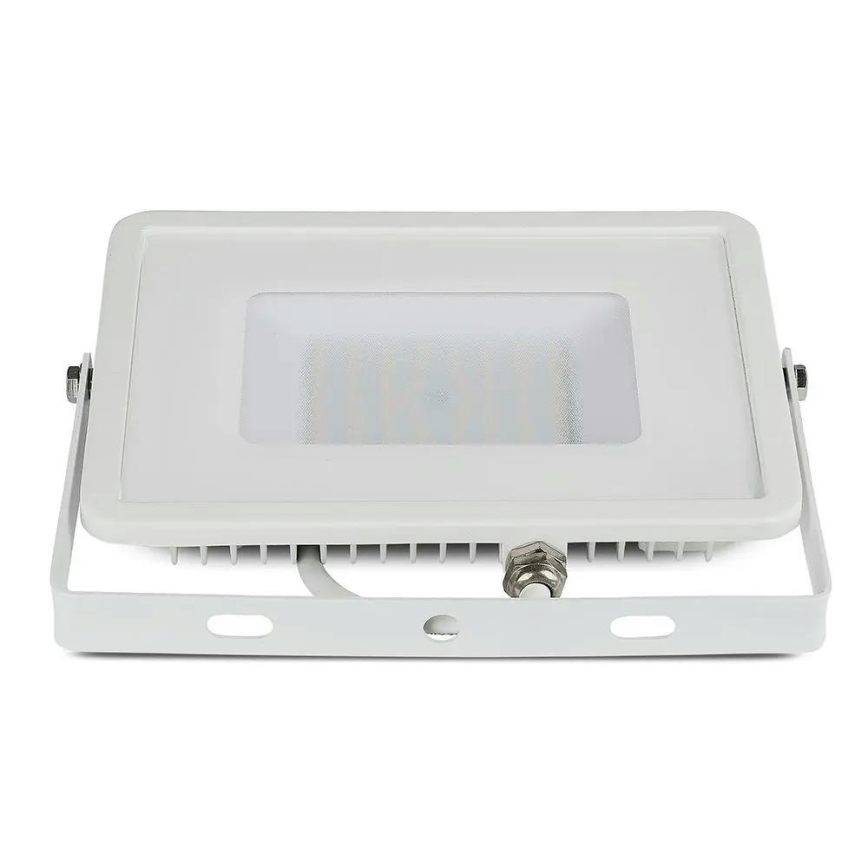 LED Strålkastare SAMSUNG CHIP LED/50W/230V 6500K IP65 vit