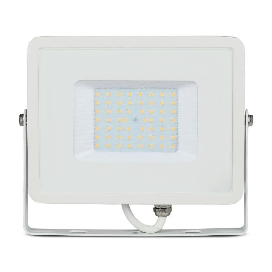 LED Strålkastare SAMSUNG CHIP LED/50W/230V 6500K IP65 vit