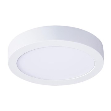 LED takarmatur LED/12W/230V 3000/4000/6000K Ø17 cm vit