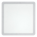 LED takarmatur LED/24W/230V 3000/4000/6500K 30x30 cm vit