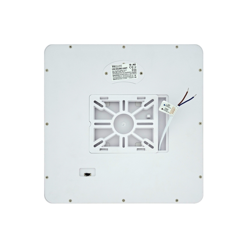 LED takarmatur LED/24W/230V 3000/4000/6500K 30x30 cm vit