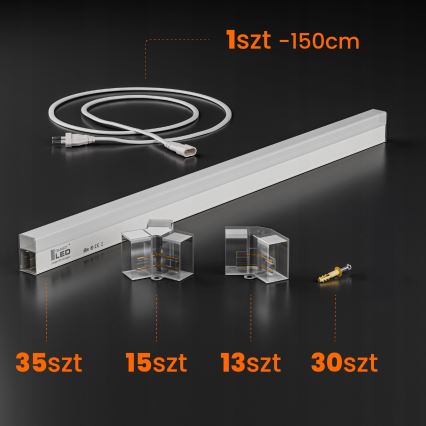 LED takarmatur HEXAGON LED/280W/85-265V 4000K 313x298 cm CRI 90 IP54 vit