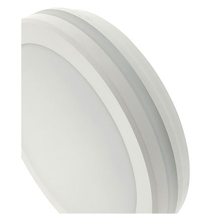 LED-taklampa med rörelsesensor LED/20W/230V 3000/4000/6500K diam. 230 cm IP54 grå