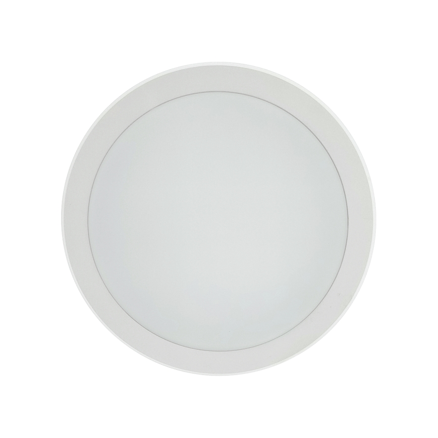 LED taklampa för badrum med rörelsesensor LED/20W/230V 3000/4000/6500K Ø 23 cm IP54 vit