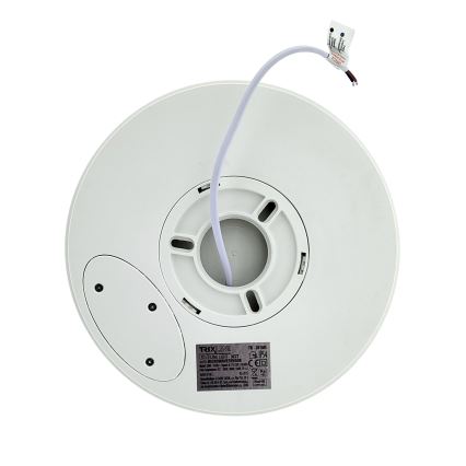 LED taklampa för badrum med rörelsesensor LED/20W/230V 3000/4000/6500K Ø 23 cm IP54 vit