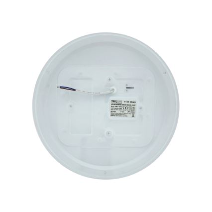 LED takarmatur med rörelsesensor LENA LED/18W/230V Ø 32,5 cm vit