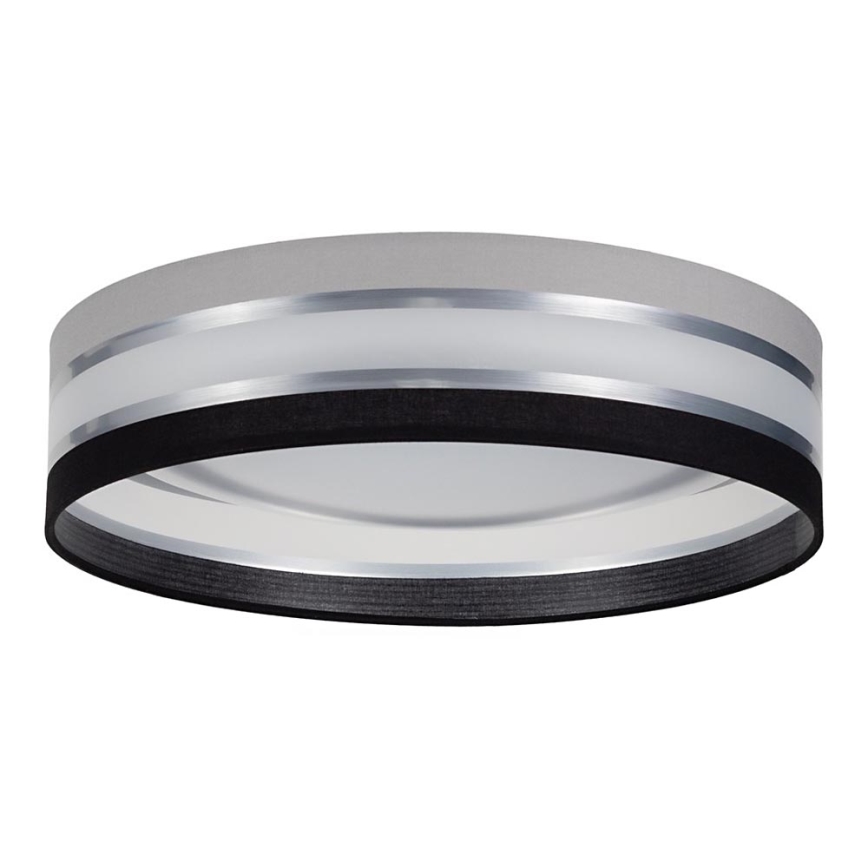 LED Takbelysning CORAL 1xLED/24W/230V svart/grå