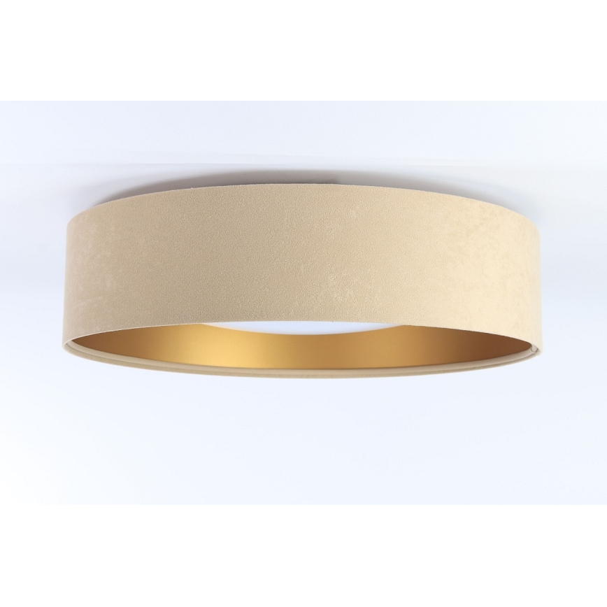LED Takbelysning GALAXY 1xLED/24W/230V beige/guld