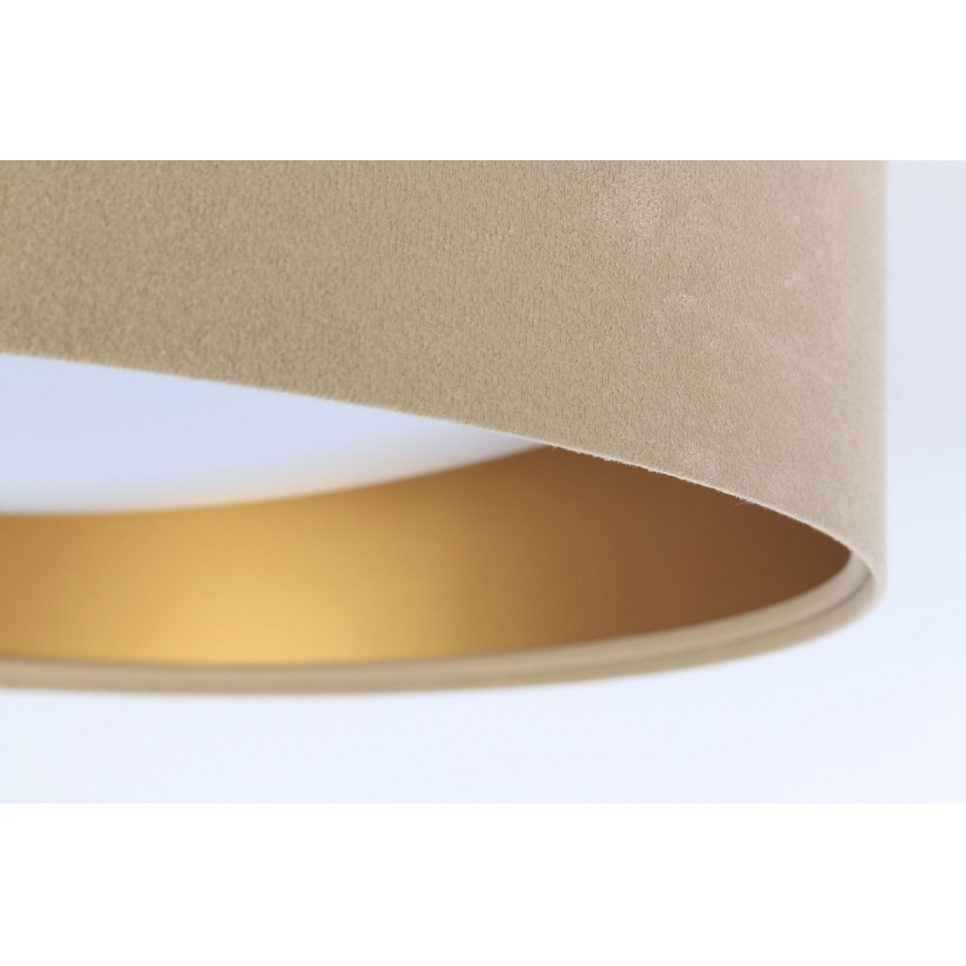 LED Takbelysning GALAXY 1xLED/24W/230V beige/guld