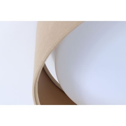 LED Takbelysning GALAXY 1xLED/24W/230V beige/guld