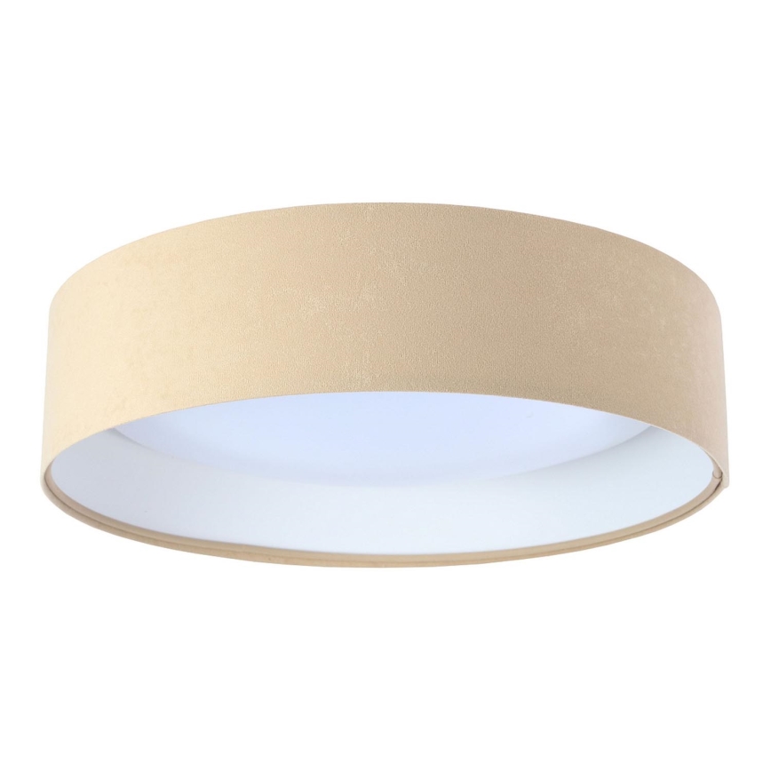 LED Takbelysning GALAXY 1xLED/24W/230V beige/vit