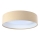 LED Takbelysning GALAXY 1xLED/24W/230V beige/vit