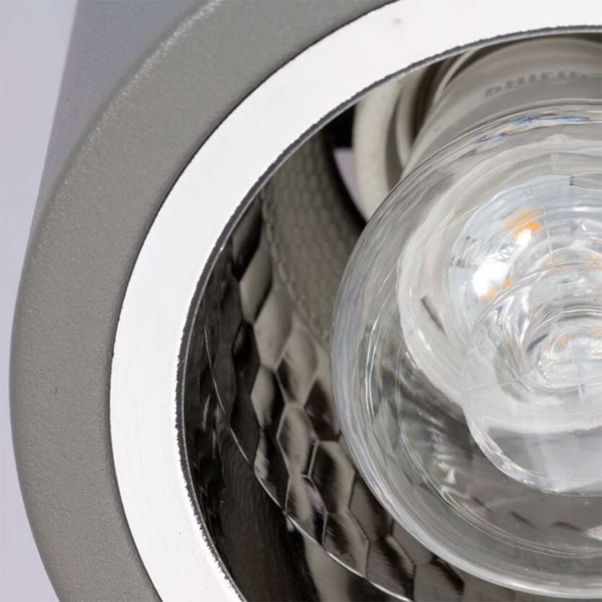 LED Takbelysning JUPITER 1xE27/6W/230V 120x98 mm