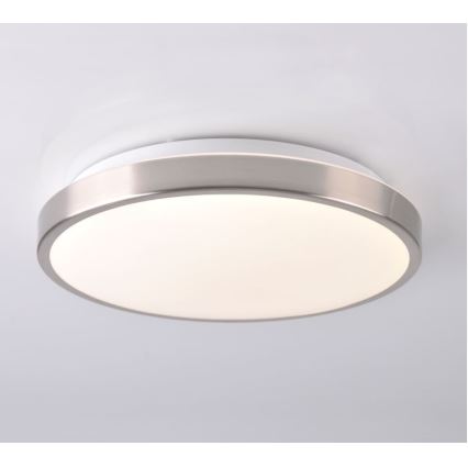 LED Takbelysning KERN LED/15W/230V nickel
